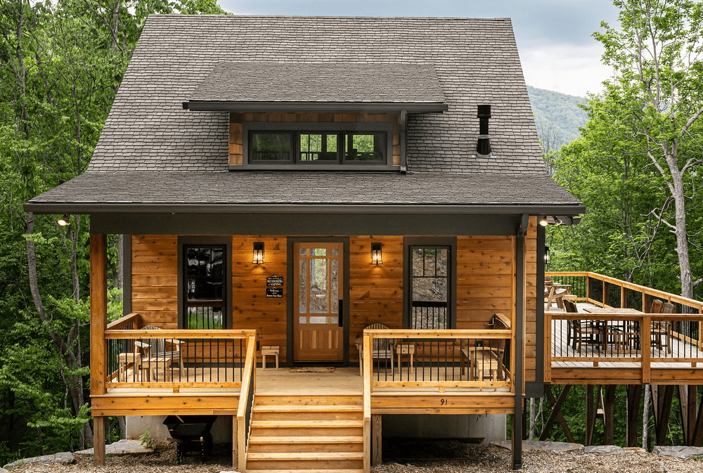 A Mountain Cabin Plan by Kaizen Homes: Premiere Home Builder in Western North Carolina and the Asheville area