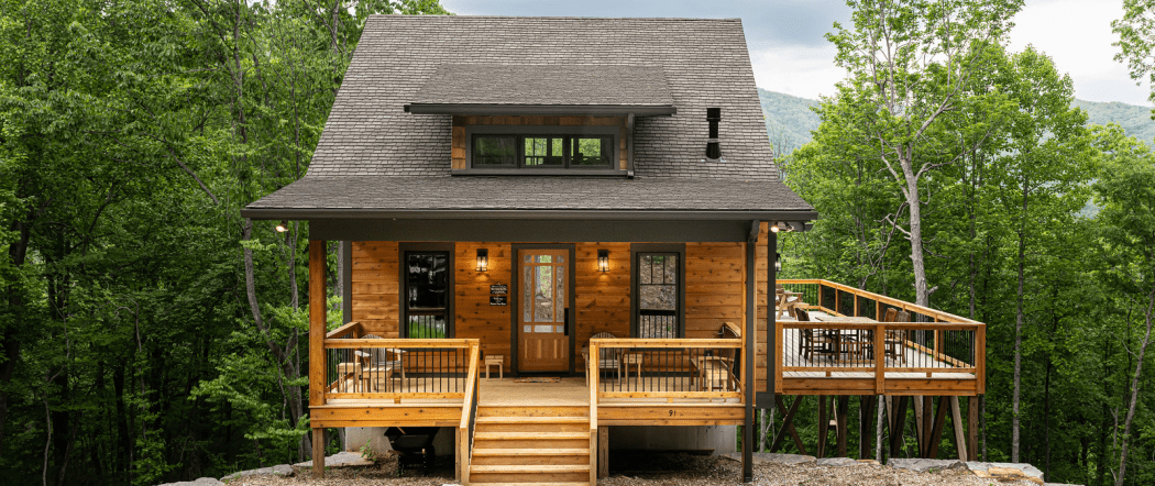 A Mountain Cabin Plan by Kaizen Homes: Premiere Home Builder in Western North Carolina and the Asheville area